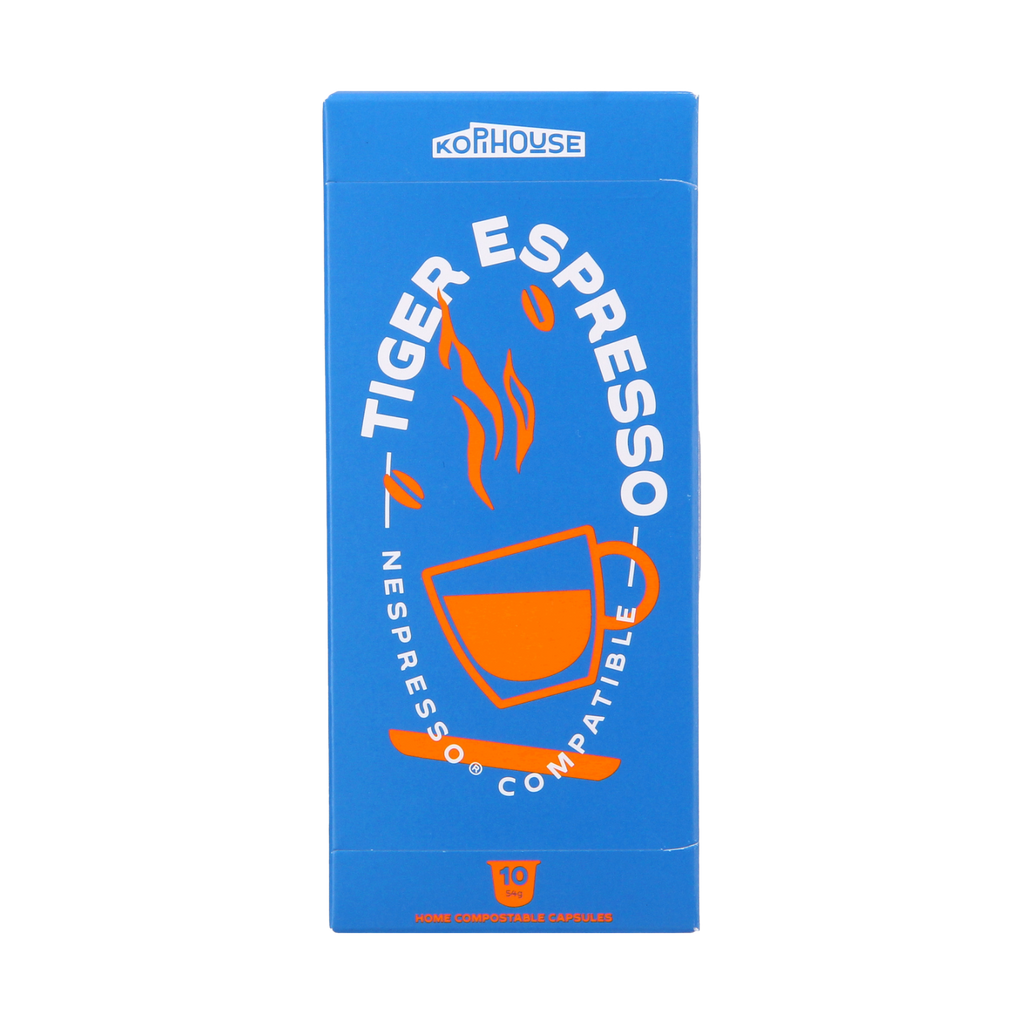 Tiger Espresso | 10 Nespresso® Compatible Capsules